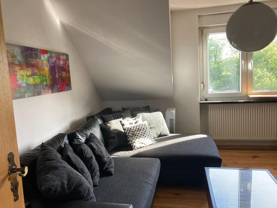 Sonnige Etagen-Wohnung, Alleinige Nutzung, Wasserbett Neunkirchen  Buitenkant foto